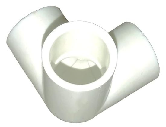 డెహ్రాన్ UPVC 3 వే ఎల్బో 3/4" ఇంచి (25MM) కూల్ & హాట్ వాటర్ పైప్ లైన్‌లో బాత్రూమ్ మరియు కిచెన్ కోసం పైప్ ఫిట్టింగ్ వైట్ కలర్ ప్రిఫెక్ట్ హోమ్ గ్రీన్‌హౌస్ ఫ్రేమ్ టెంట్ కనెక్షన్‌లో మీ అవసరాలకు ఉపయోగించండి (1 ప్యాక్) యొక్క చిత్రం