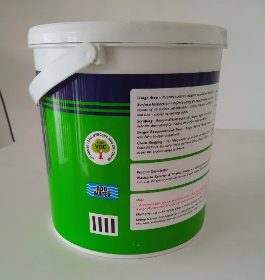 బెర్గర్ వాల్మాస్టా ఎక్స్‌టీరియర్ ఇంటీరియర్ ప్రైమర్ పెయింట్, 4లీటర్లు యొక్క చిత్రం