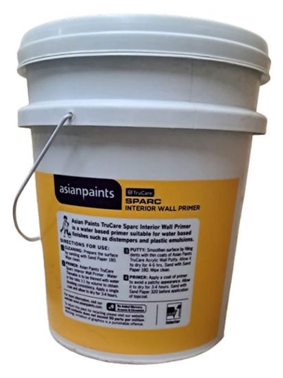 ఆసియన్ స్పార్క్ ఇంటీరియర్ వాల్ ప్రైమర్ పెయింట్స్, 20L ₹ 1,900/లీటర్ యొక్క చిత్రం
