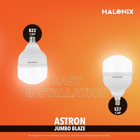 హాలోనిక్స్ 50W B22D LED కూల్ వైట్ LED బల్బ్, 1 ప్యాక్, హై వాట్ LED బల్బ్ యొక్క చిత్రం