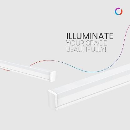 పాలిక్యాబ్ ఇంటెన్సోచతురస్రాకారంలో ఇంటెన్సో 20W LXS LED బ్యాటెన్, చల్లని తెలుపు రంగుతో శక్తి-సమర్థవంతమైన కాంతి (220-240V, 1130mm, 6500K, 1 పీస్) యొక్క చిత్రం