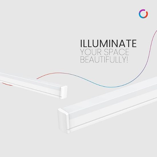 పాలిక్యాబ్ ఇంటెన్సోచతురస్రాకారంలో ఇంటెన్సో 20W LXS LED బ్యాటెన్, చల్లని తెలుపు రంగుతో శక్తి-సమర్థవంతమైన కాంతి (220-240V, 1130mm, 6500K, 1 పీస్) యొక్క చిత్రం