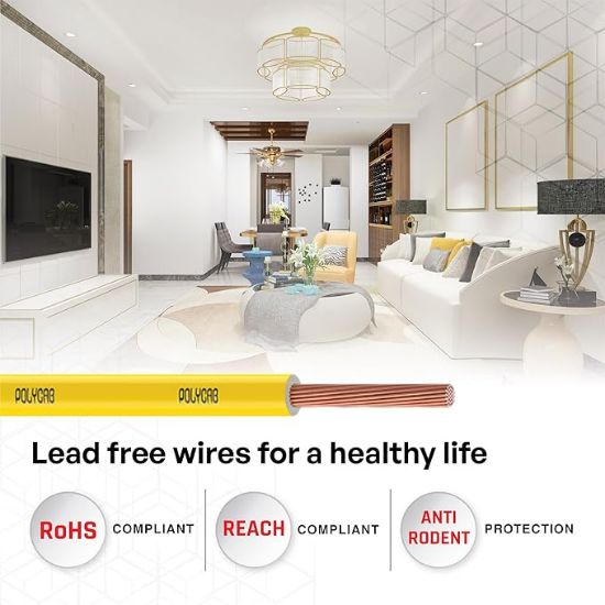 పాలీక్యాబ్ ఆప్టిమా ప్లస్ 90మీ, 2.5చ.మీ. •వేడి నిరోధకం •పర్యావరణ అనుకూలమైనది • PVC ఇన్సులేటెడ్ కాపర్ కేబుల్ •శక్తి ఆదా •జ్వాల నిరోధకం •99.97% విద్యుద్విశ్లేషణ గ్రేడ్ కాపర్ •తక్కువ పొగ【నలుపు】 యొక్క చిత్రం