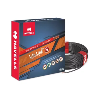 హావెల్స్ లైఫ్ లైన్ ప్లస్ వైర్ HRFR – 1.5 మిమీ, 90 మీ, నలుపు యొక్క చిత్రం