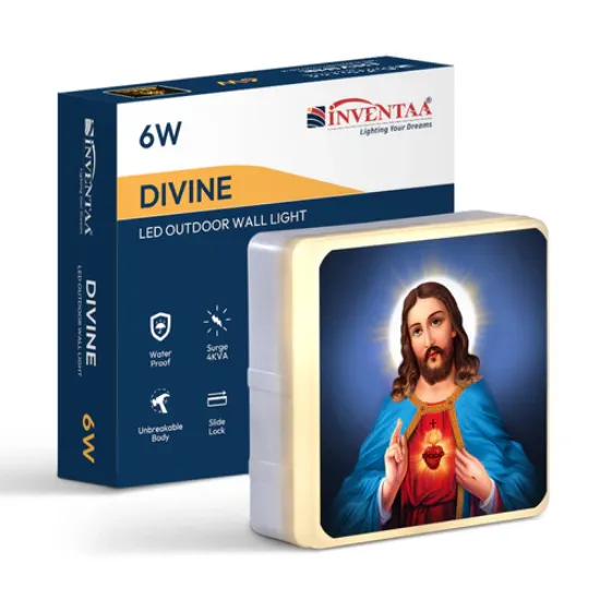 జీసస్ 6W LED డివైన్ లైట్ ఫిక్స్చర్ యొక్క చిత్రం