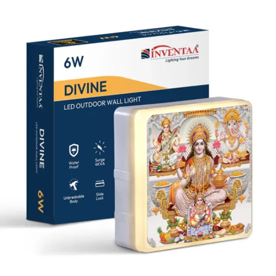 సరస్వతి 6W LED డివైన్ లైట్ ఫిక్స్చర్ యొక్క చిత్రం