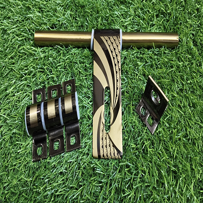 డోర్ కోసం పురాతన బ్రాస్ ఫ్యాన్సీ ఆల్‌డ్రాప్ (10 అంగుళాల 16 మిమీ) యొక్క చిత్రం