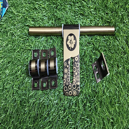 డోర్ కోసం పురాతన బ్రాస్ ఫ్యాన్సీ ఆల్‌డ్రాప్ (10 అంగుళాల 16 మిమీ) యొక్క చిత్రం