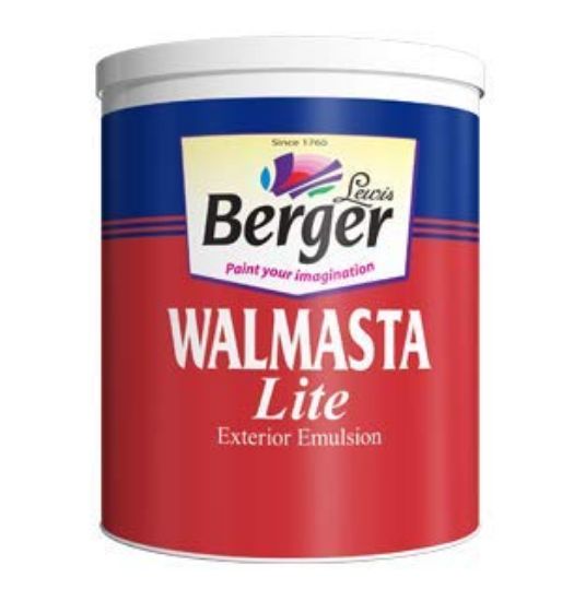 బెర్గర్ ఎక్స్టీరియర్ ఎమల్షన్ పెయింట్ వాల్మాస్టా లైట్ యొక్క చిత్రం