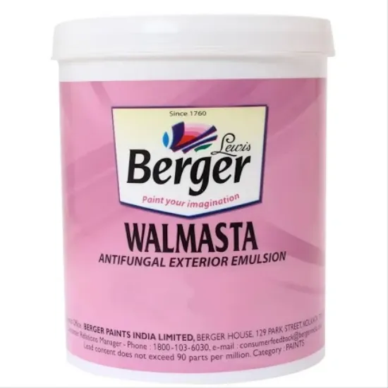 బెర్గర్ పెయింట్స్ వాల్‌మాస్టా W1 బేస్ ఇంటీరియర్ ఎమల్షన్ - బేస్ యొక్క చిత్రం