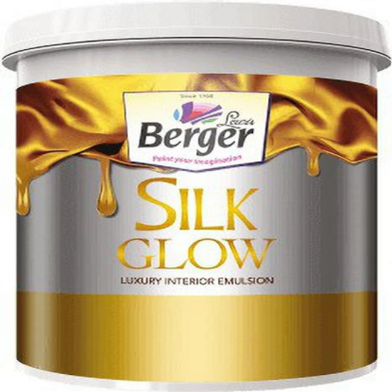 బెర్గర్ సిల్క్ హై గ్లో వైట్ ఎమల్షన్ వాల్ పెయింట్ యొక్క చిత్రం