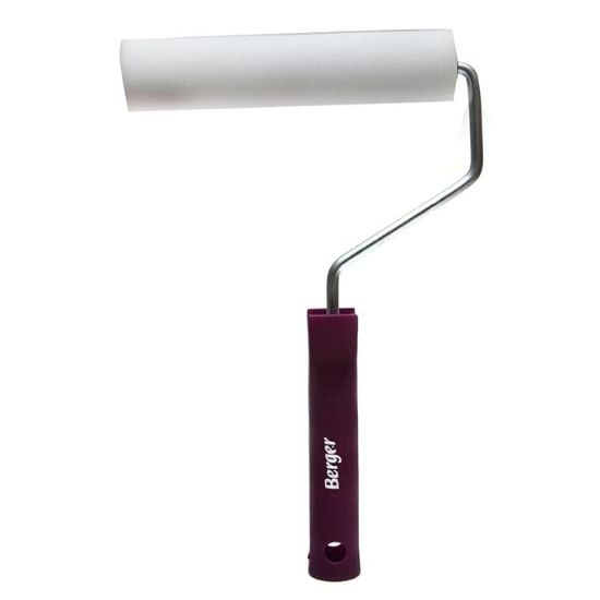 వైట్ PVC బెర్గర్ ఫోమ్ స్లీవ్‌లు, పరిమాణం: 9 అంగుళాలు యొక్క చిత్రం