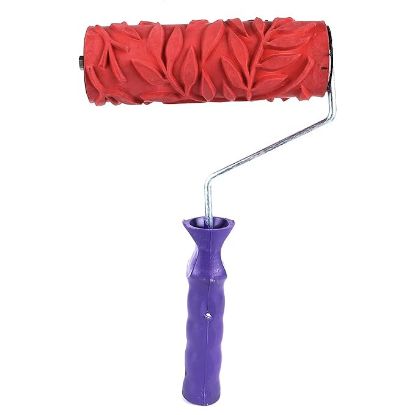 బెర్జర్ పెయింట్స్ సిల్క్ గ్లామ్ ఆర్ట్ టూల్ – ఫ్లోరా టెక్స్చర్ రోలర్ (9 ఇంచ్) యొక్క చిత్రం