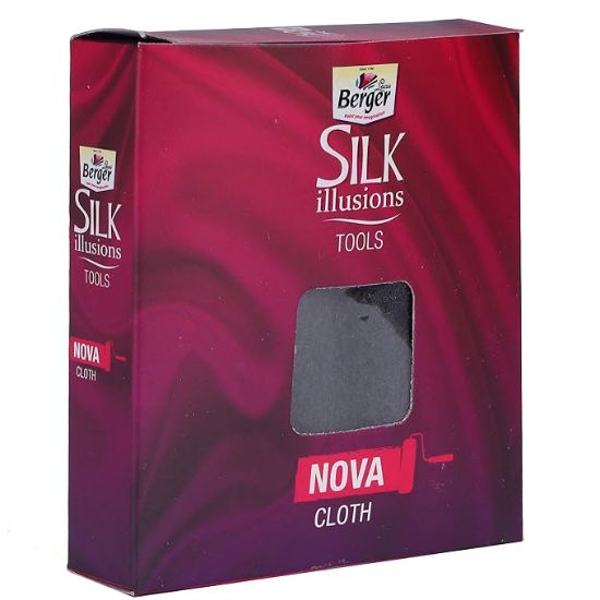 బెర్జర్ పెయింట్స్ సిల్క్ ఇల్యూషన్ టూల్ – నోవా క్లాత్ టెక్స్చర్ రోలర్ యొక్క చిత్రం