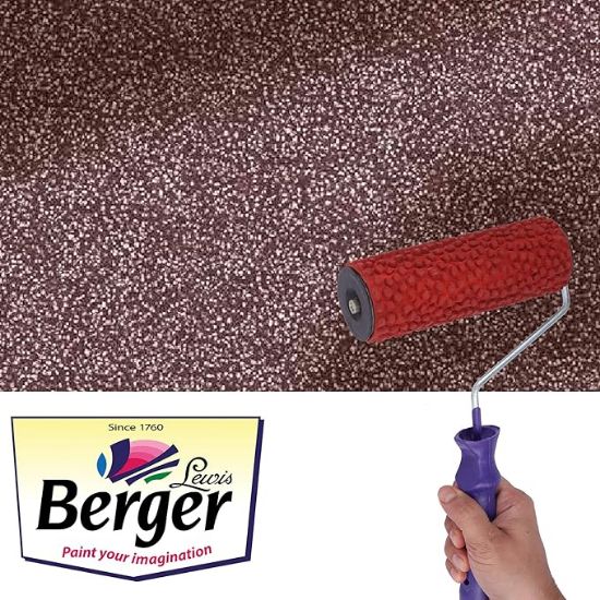 బెర్జర్ పెయింట్స్ సిల్క్ ఇల్యూషన్ టూల్ – నోవా టెక్స్చర్ రోలర్ (7 ఇంచులు) యొక్క చిత్రం