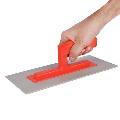 బెర్జర్ పెయింట్స్ సిల్క్ ఇల్యూషన్ టూల్ ప్లాస్టిక్ ట్రోవెల్ ఫర్ వాల్ టెక్స్చర్ డిజైన్స్ యొక్క చిత్రం