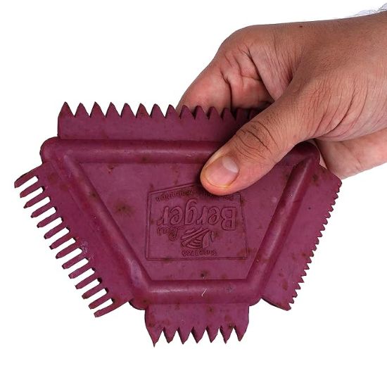 బెర్జర్ పెయింట్స్ సిల్క్ గ్లామ్ ఆర్ట్ టూల్ వైఫై ఫర్ వాల్ టెక్స్చర్ డిజైన్స్ (1 పీస్) యొక్క చిత్రం