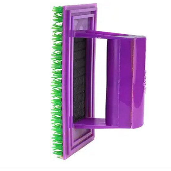 బెర్జర్ సిల్క్ ఇల్యూషన్ టూల్ ట్రాన్స్ ఫర్ వాల్ టెక్స్చర్ డిజైన్స్ (1 పీస్) సింథటిక్ వాల్ పెయింట్ బ్రష్ (2.5 అంగుళాల బ్రిసిల్) యొక్క చిత్రం