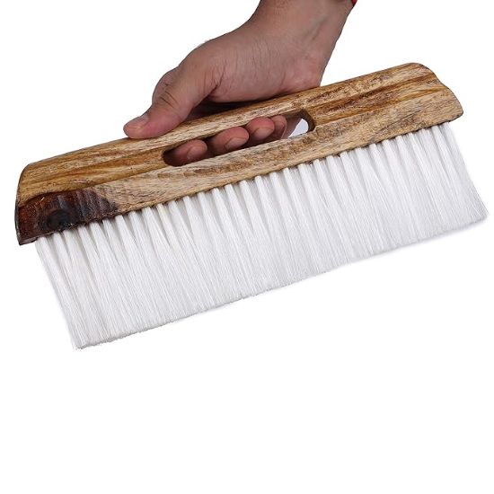 బెర్జర్ పెయింట్స్ సిల్క్ గ్లామ్ ఆర్ట్ టూల్ బ్లాక్ బ్రష్ ఫర్ వాల్ టెక్స్చర్ డిజైన్స్ (1 పీస్) యొక్క చిత్రం