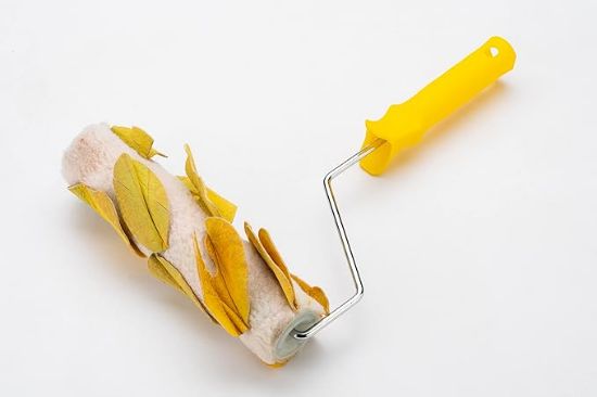 బర్జర్ పెయింట్స్ సిల్క్ గ్లామ్ ఆర్ట్ టూల్ ఇంప్రెషియో రోలర్ వాల్ టెక్స్చర్ డిజైన్స్ కోసం (1 పీస్) యొక్క చిత్రం