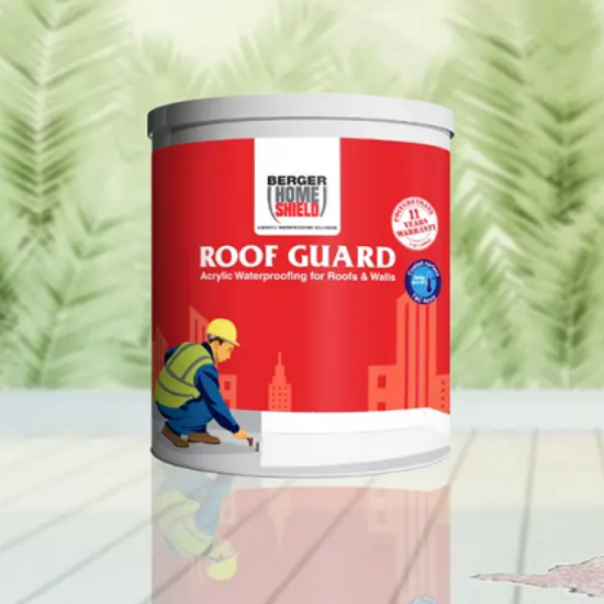 బెర్గర్ హోమ్‌షీల్డ్ రూఫ్ గార్డ్ | రూఫ్ వాటర్ఫ్రూఫింగ్ | బెర్గర్స్ పెయింట్స్ యొక్క చిత్రం