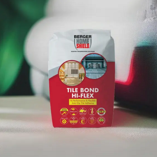 హోమ్ షీల్డ్ టైల్ బాండ్ హై-ఫ్లెక్స్ | టైల్ జిగురు అంటుకునే | బెర్గర్ పెయింట్స్ యొక్క చిత్రం