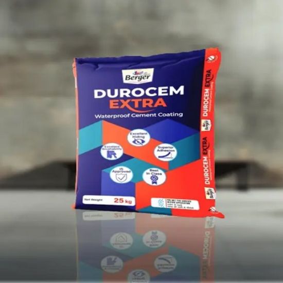 బెర్గర్ డ్యూరోసెమ్ అదనపు వాటర్ ప్రూఫ్ సిమెంట్ పాయింట్ (బ్యాగ్) యాపిల్ వైట్ యొక్క చిత్రం