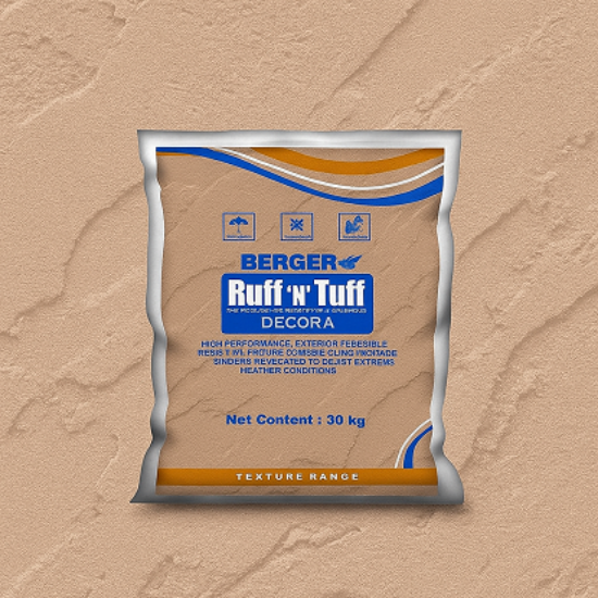 బెర్గర్ రఫ్-ఎన్-టఫ్ డెకోరా ముగింపు -ప్లెయినో సూపర్‌కాస్ట్ (30కిలోలు) యొక్క చిత్రం