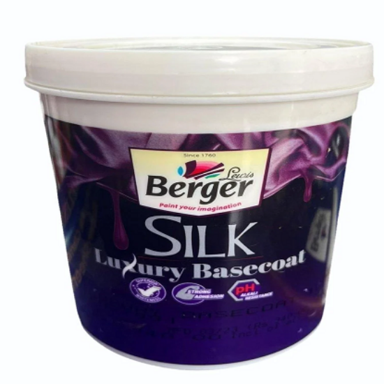 బెర్గర్ సిల్క్ లగ్జరీ బేస్ కోట్-ఇంటీరియర్ వాల్ ప్రైమర్ -వాటర్ సన్నబడగలదు యొక్క చిత్రం