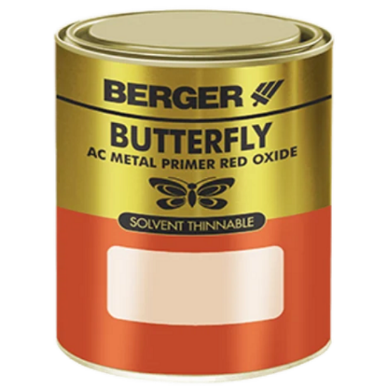 బెర్గర్ బటర్‌ఫ్లై యాంటీ కారోసివ్ మెటల్ ప్రైమర్ రెడ్ ఆక్సైడ్-సాల్వెంట్ సన్నబడగలదు యొక్క చిత్రం