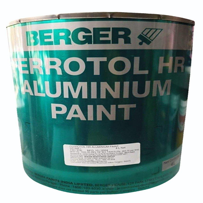 Berger Ferrotol HR అల్యూమినియం పెయింట్,(10lit) యొక్క చిత్రం