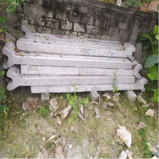 సిమెంట్ పోల్ 10 అడుగులు (సిమెంట్ స్తంభం) యొక్క చిత్రం