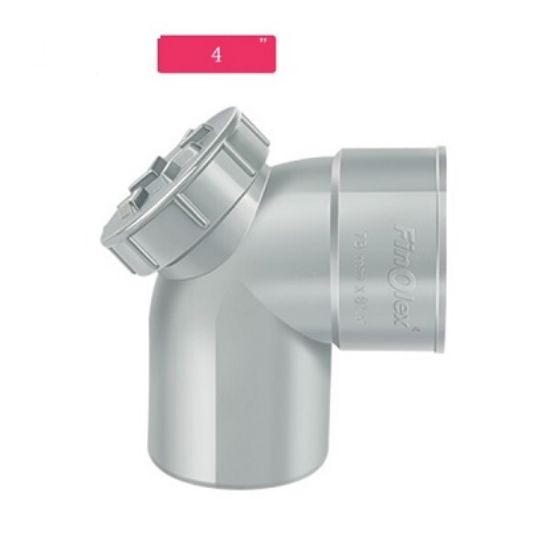 ఫినోలెక్స్ పీవీసీ నాలుగు ఇంచుల ఎల్ బెండ్ ఓపెన్ డోర్ పైప్ యొక్క చిత్రం