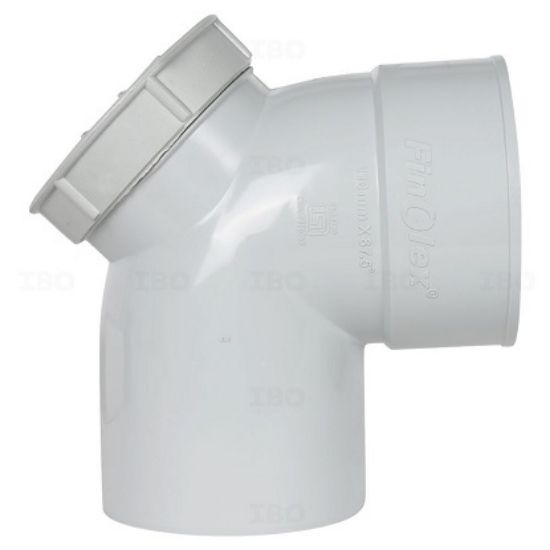 ఫినోలెక్స్ పీవీసీ నాలుగు ఇంచుల ఎల్ బెండ్ ఓపెన్ డోర్ పైప్ యొక్క చిత్రం