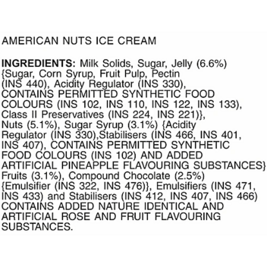 Caramel nuts ice cream family pack 700ml యొక్క చిత్రం